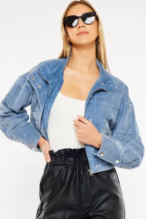 Reid Corduroy Bomber Jacket