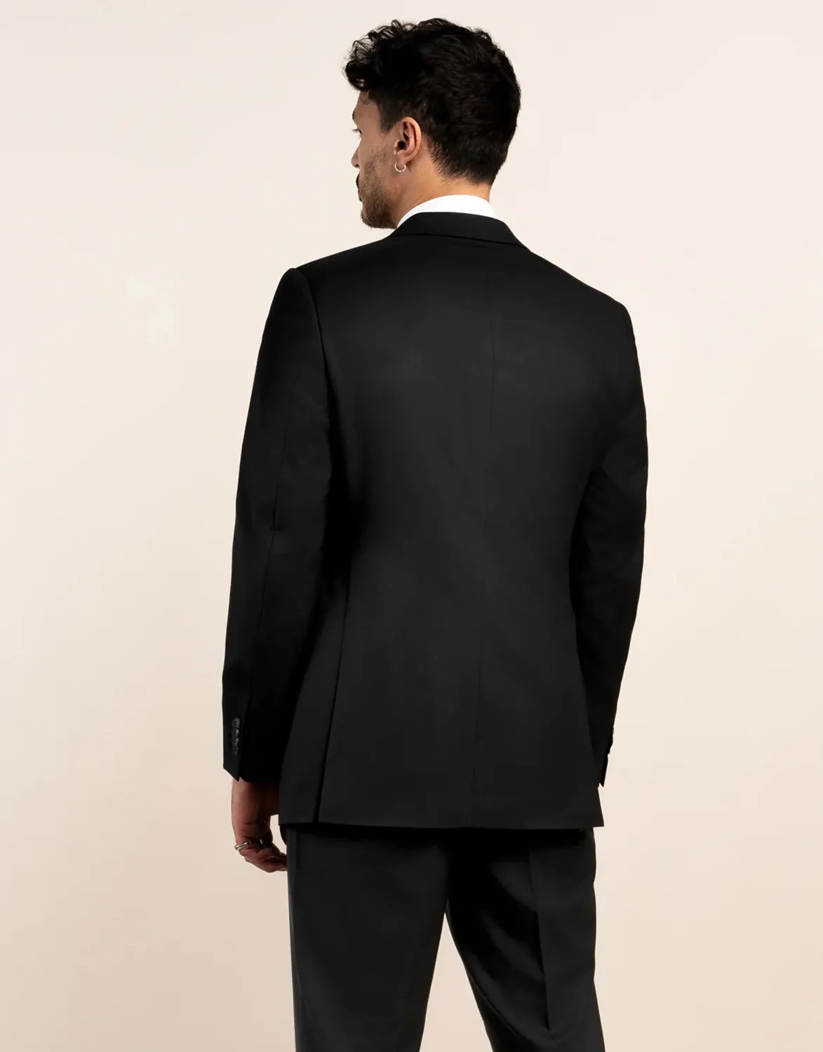 REMBRANDT 100% WOOL TWILL COOPER SUIT JACKET CH0999JCOOP