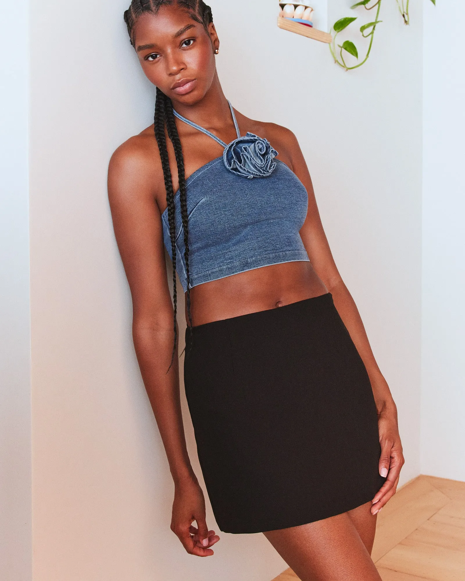 RESEDA DENIM TOP