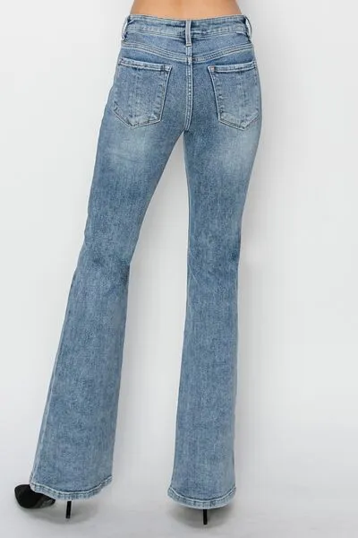 RISEN Full Size Mid Rise Bootcut Jeans ONLINE EXCLUSIVE