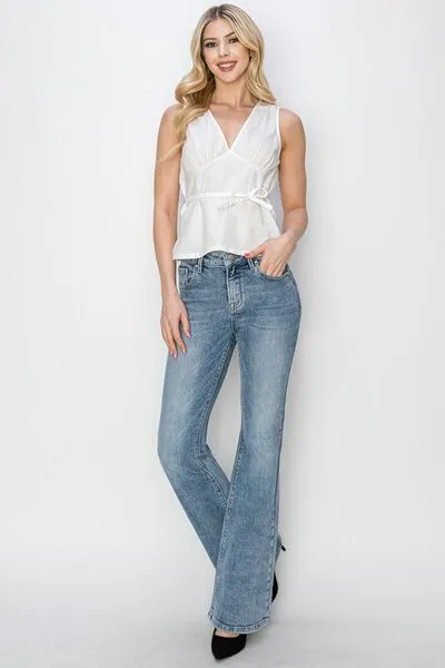 RISEN Full Size Mid Rise Bootcut Jeans ONLINE EXCLUSIVE