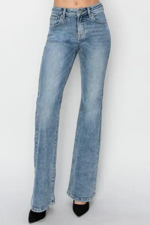 RISEN Full Size Mid Rise Bootcut Jeans ONLINE EXCLUSIVE