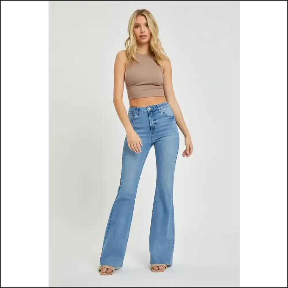 Risen High Rise: Raw Cut Hem Jeans to Make your Ex Jealous! 😂👖✨