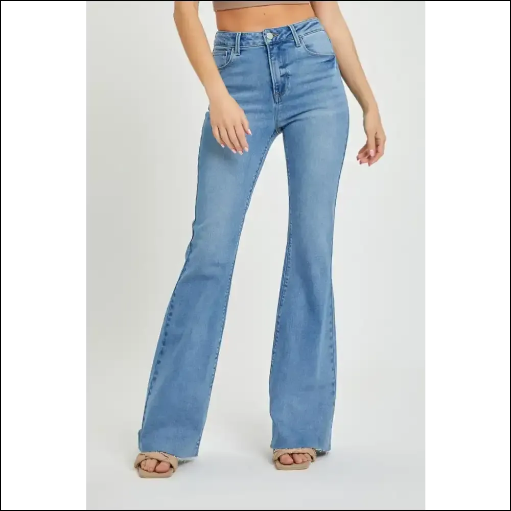 Risen High Rise: Raw Cut Hem Jeans to Make your Ex Jealous! 😂👖✨