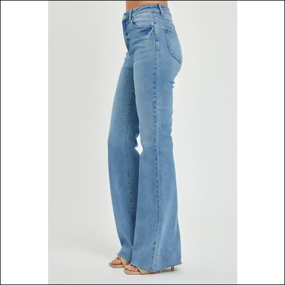 Risen High Rise: Raw Cut Hem Jeans to Make your Ex Jealous! 😂👖✨