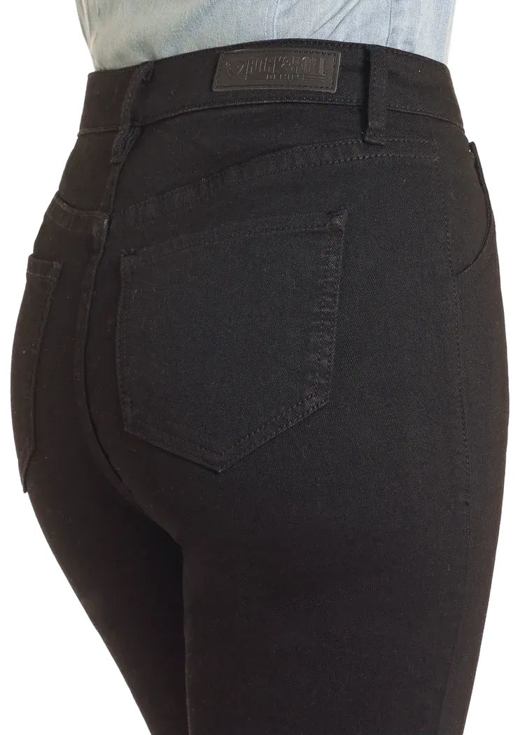 Rock & Roll Black High Rise Bootcut BW4HD04767
