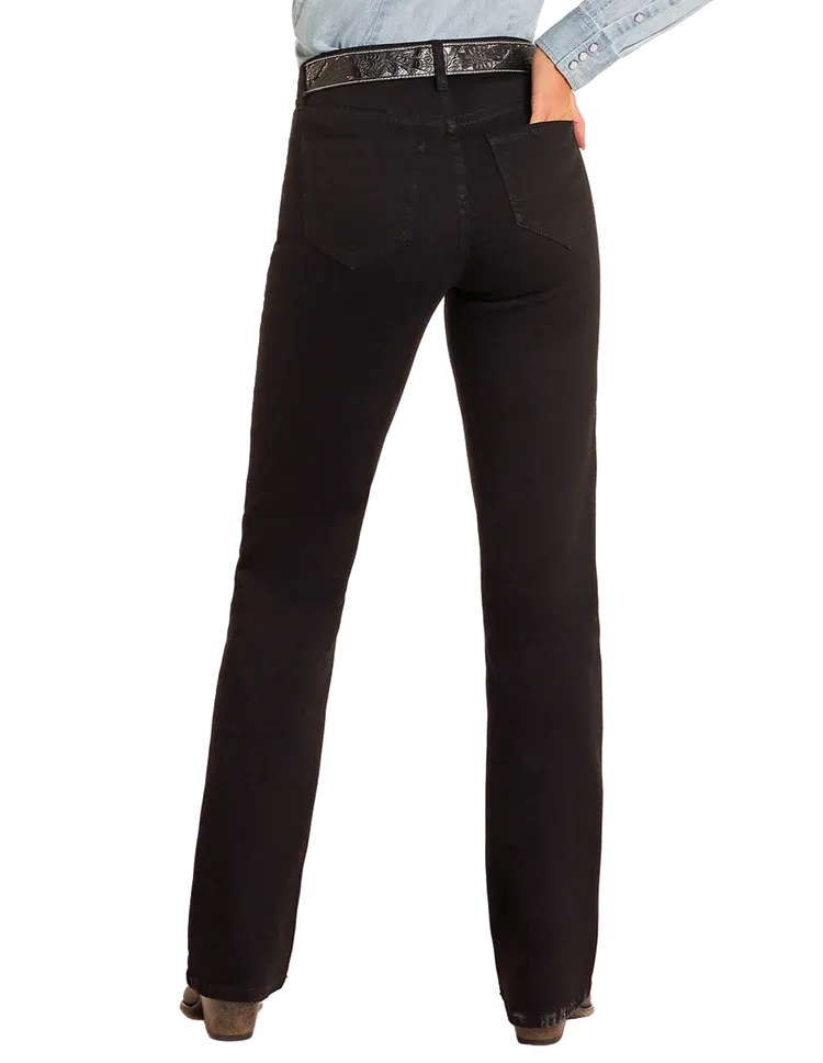 Rock & Roll Black High Rise Bootcut BW4HD04767