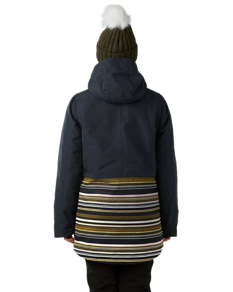 Rojo Bridie Jacket Womens Morgan Stripe India Ink