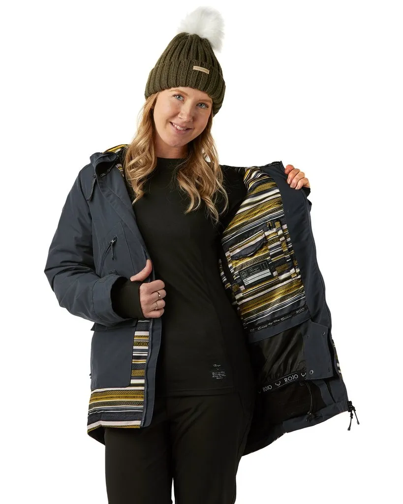 Rojo Bridie Jacket Womens Morgan Stripe India Ink