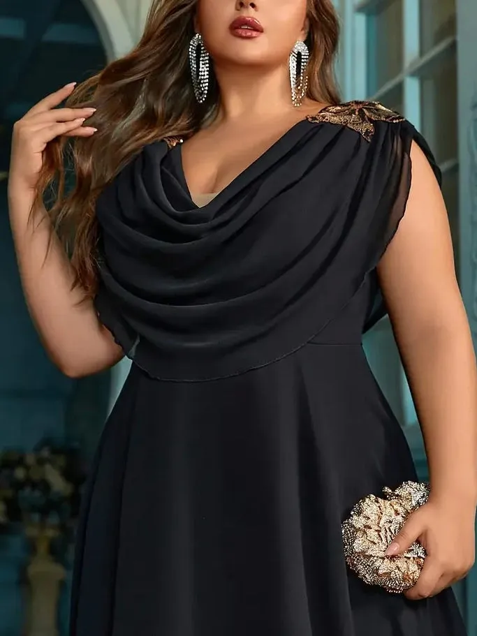 Ronnie Plus Size Evening Gown