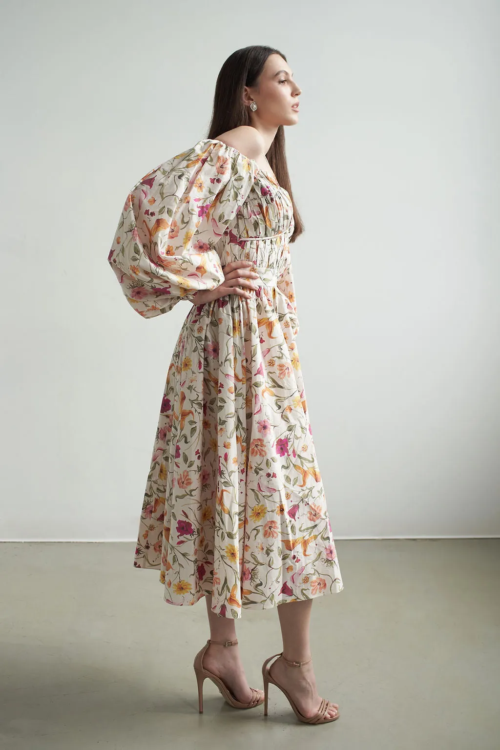 Rosa Dress in Flora