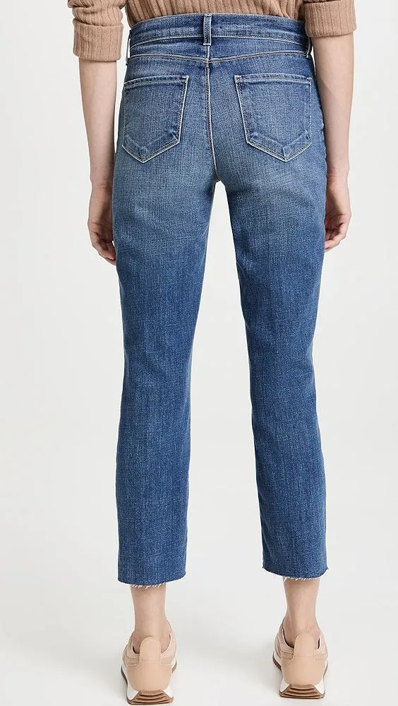 Sada High Rise Crop Slim Jeans