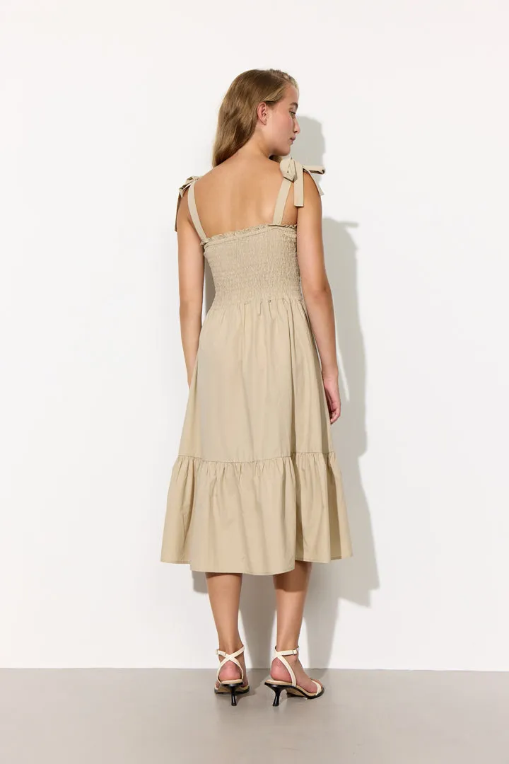Safire dress - Beige