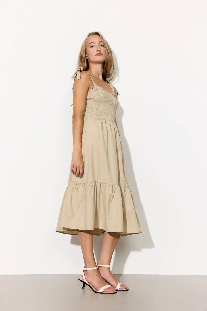 Safire dress - Beige