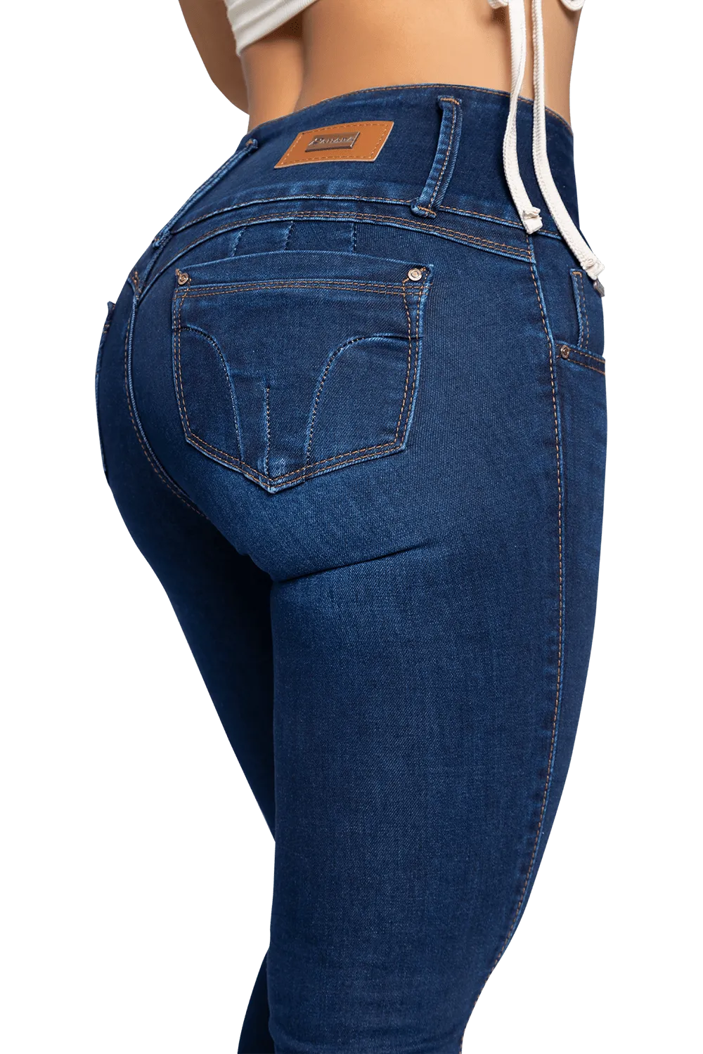 Sahara Jeans 62305 - High Rise Slim Bootcut Push Up Jeans