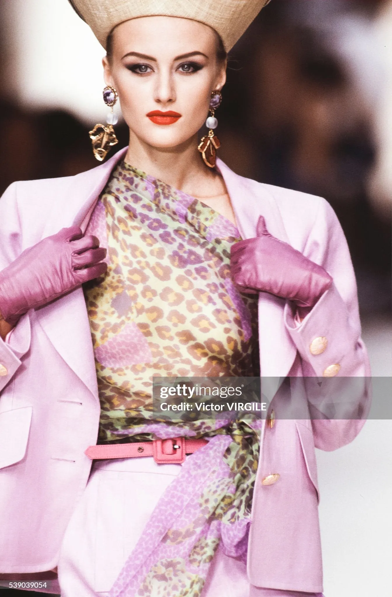 Saint Laurent Rive Gauche 1990's Pink Silk Satin Evening Jacket