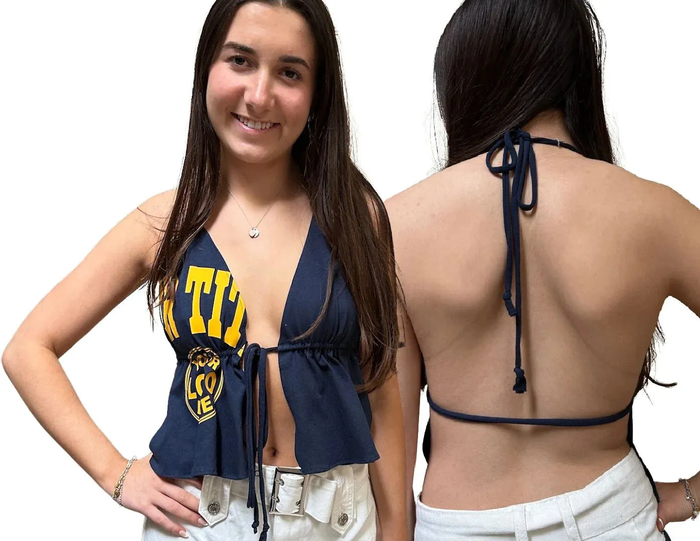 Sam Backless Halter Top