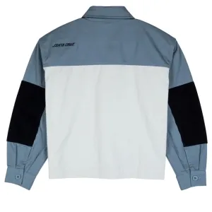 Santa Cruz Womens Jacket Nomad Overshirt - Sea Ice / Optic White