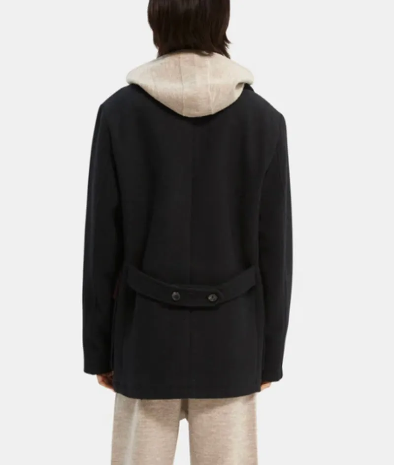 SAS BONDED WOOL BLEND CABAN