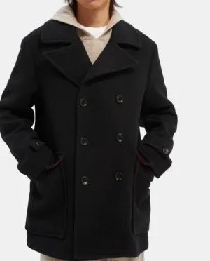 SAS BONDED WOOL BLEND CABAN