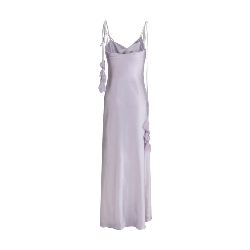 Satin long Dress