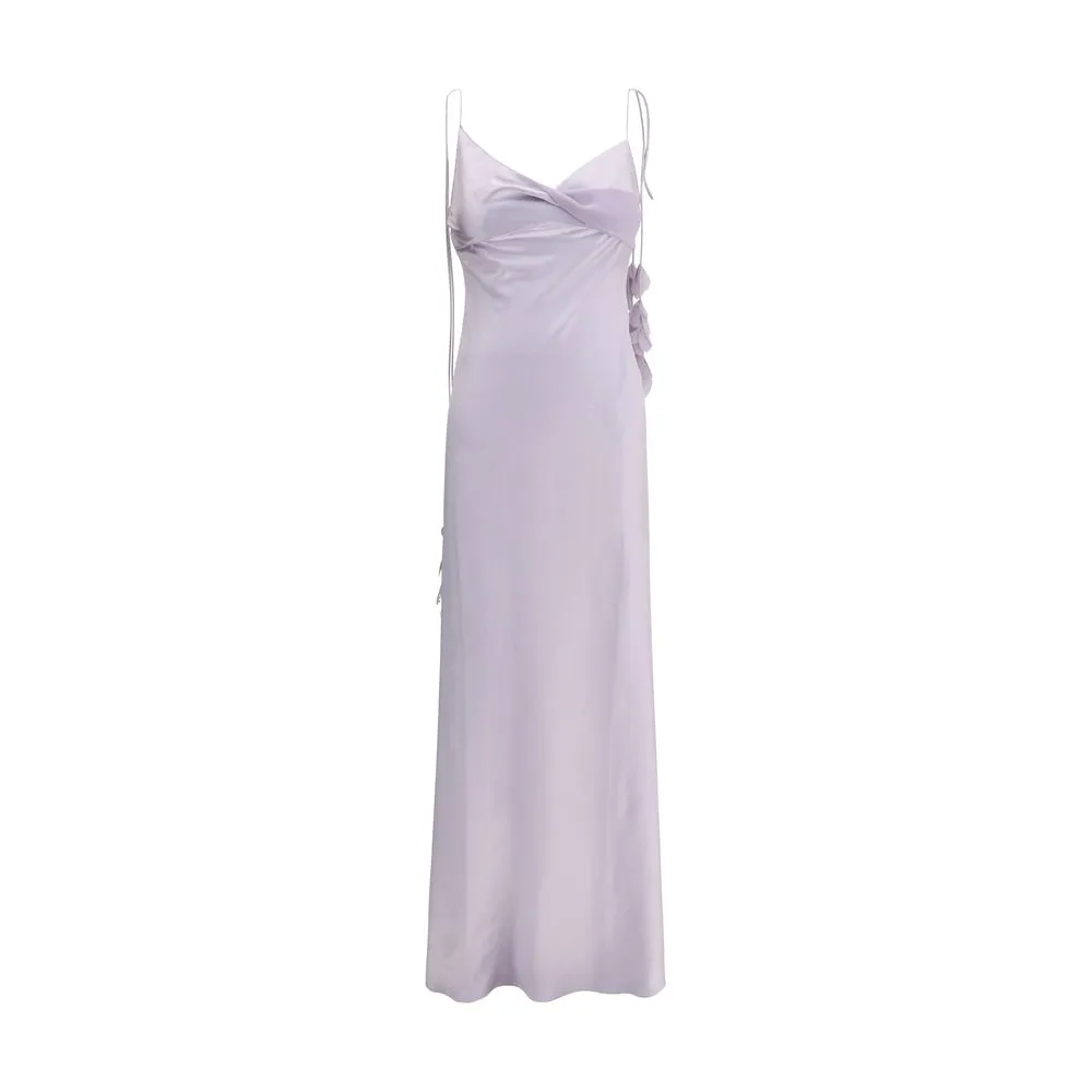 Satin long Dress