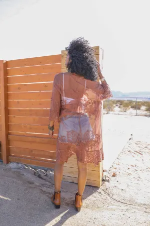 See-Through Embroidered Kimonos.