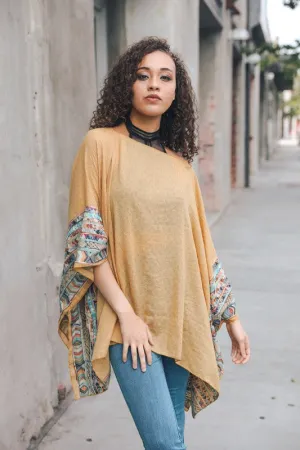 SELMA EMBROIDERED PONCHO MUS