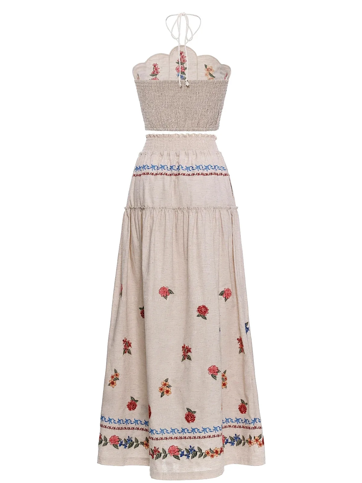 Serenity Crop-Jenna Skirt