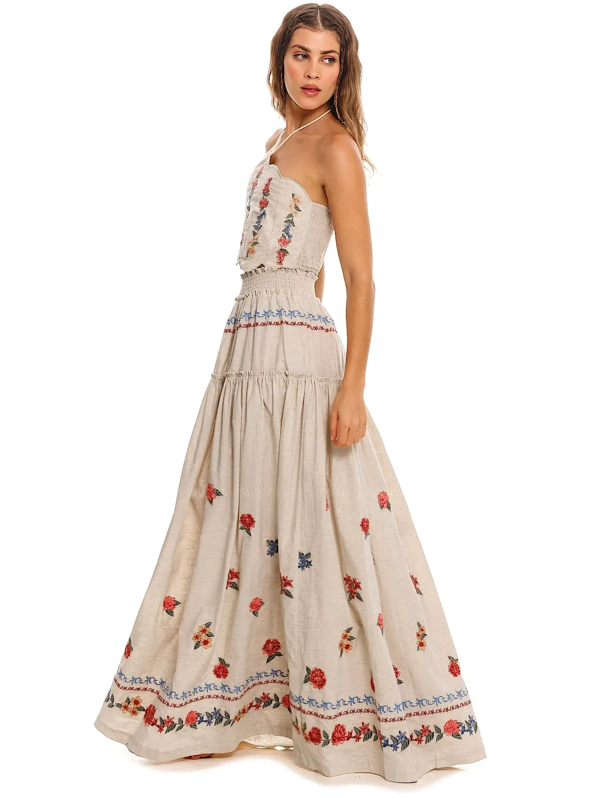 Serenity Crop-Jenna Skirt
