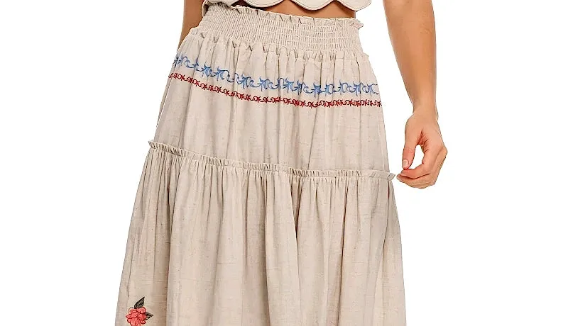 Serenity Crop-Jenna Skirt