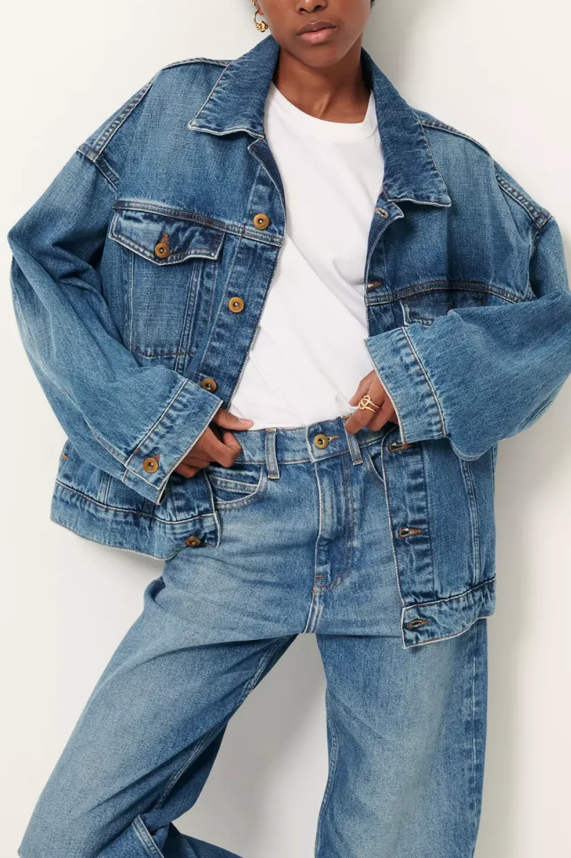 Sessun Costello Jacket - Vintage Blue