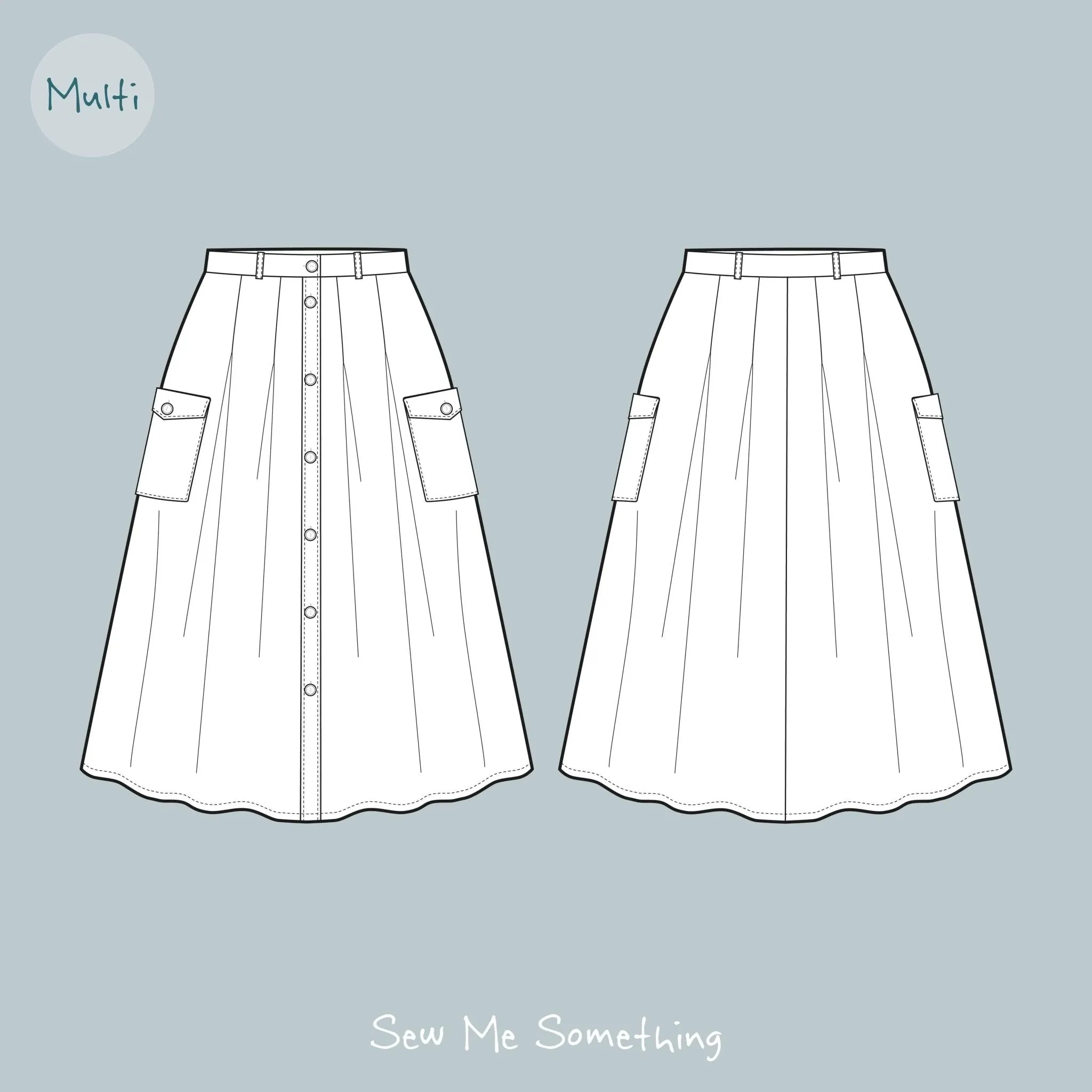 Sew Me Something - Desdemona Dirndl Skirt