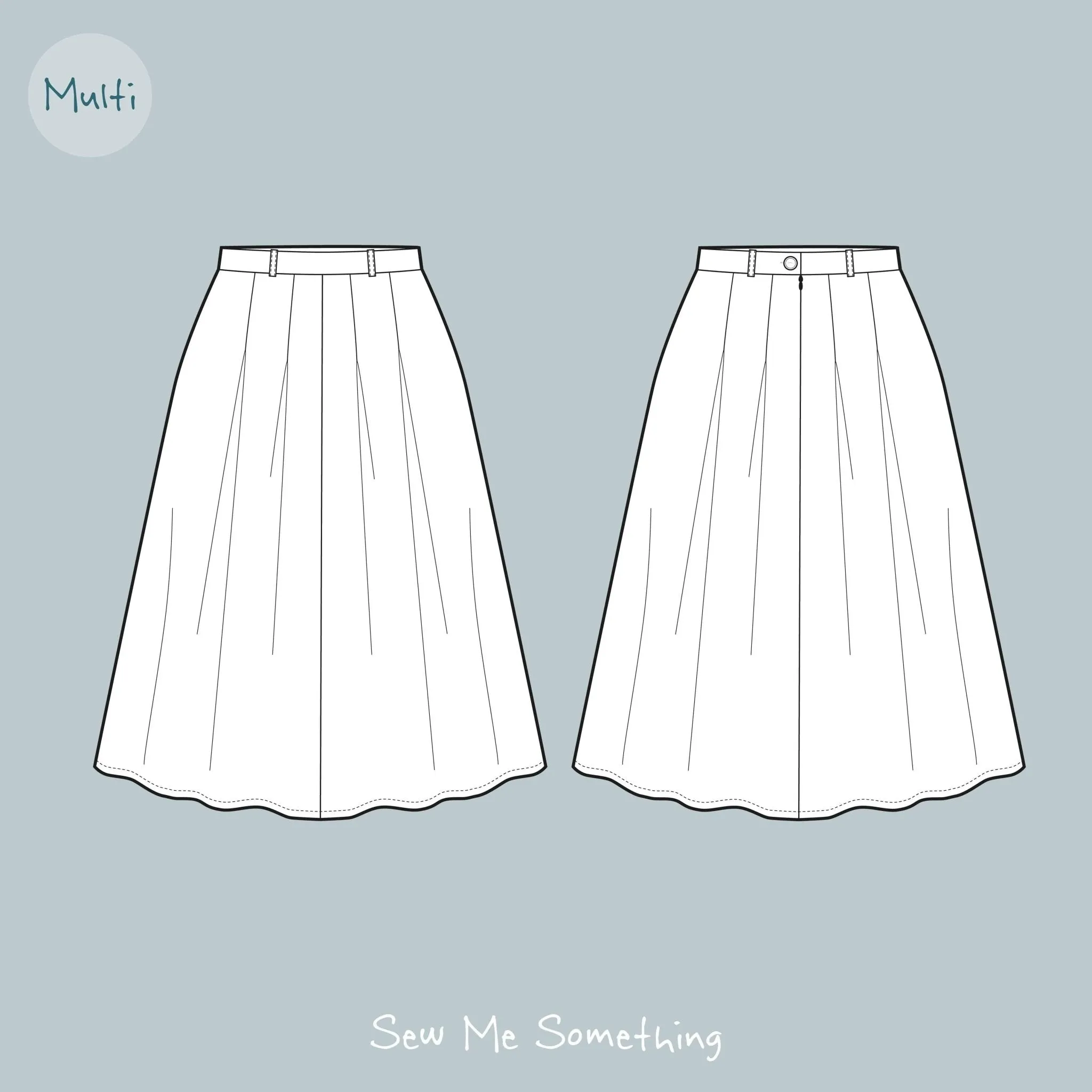 Sew Me Something - Desdemona Dirndl Skirt