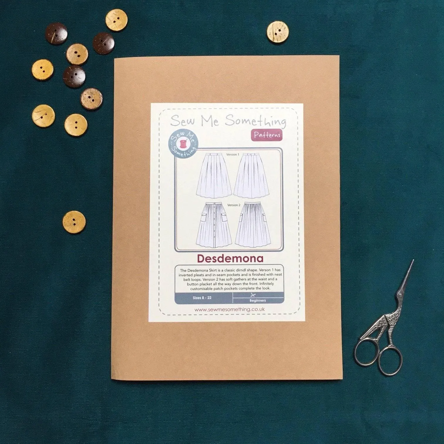Sew Me Something - Desdemona Dirndl Skirt