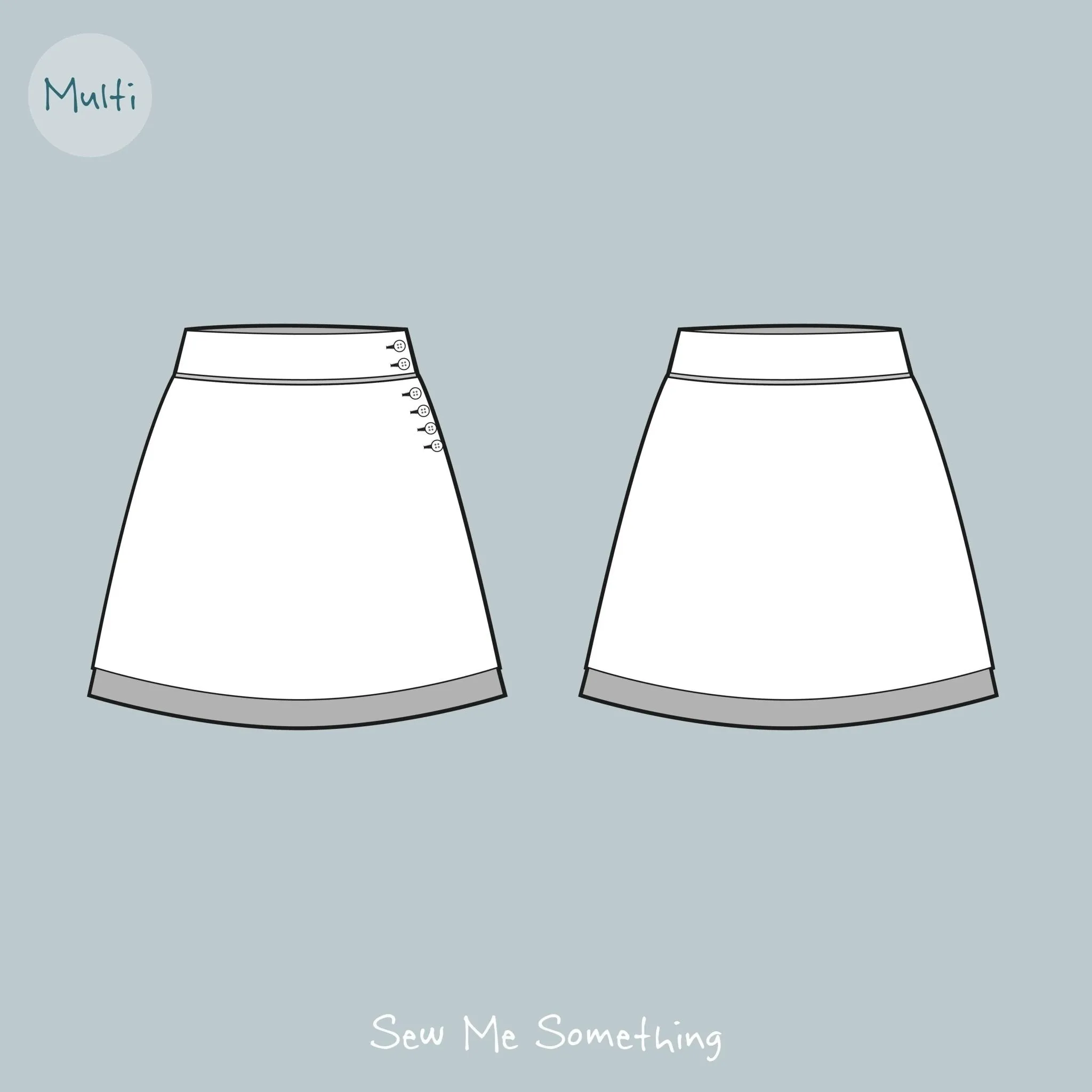 Sew Me Something - Viola Reversible Skirt