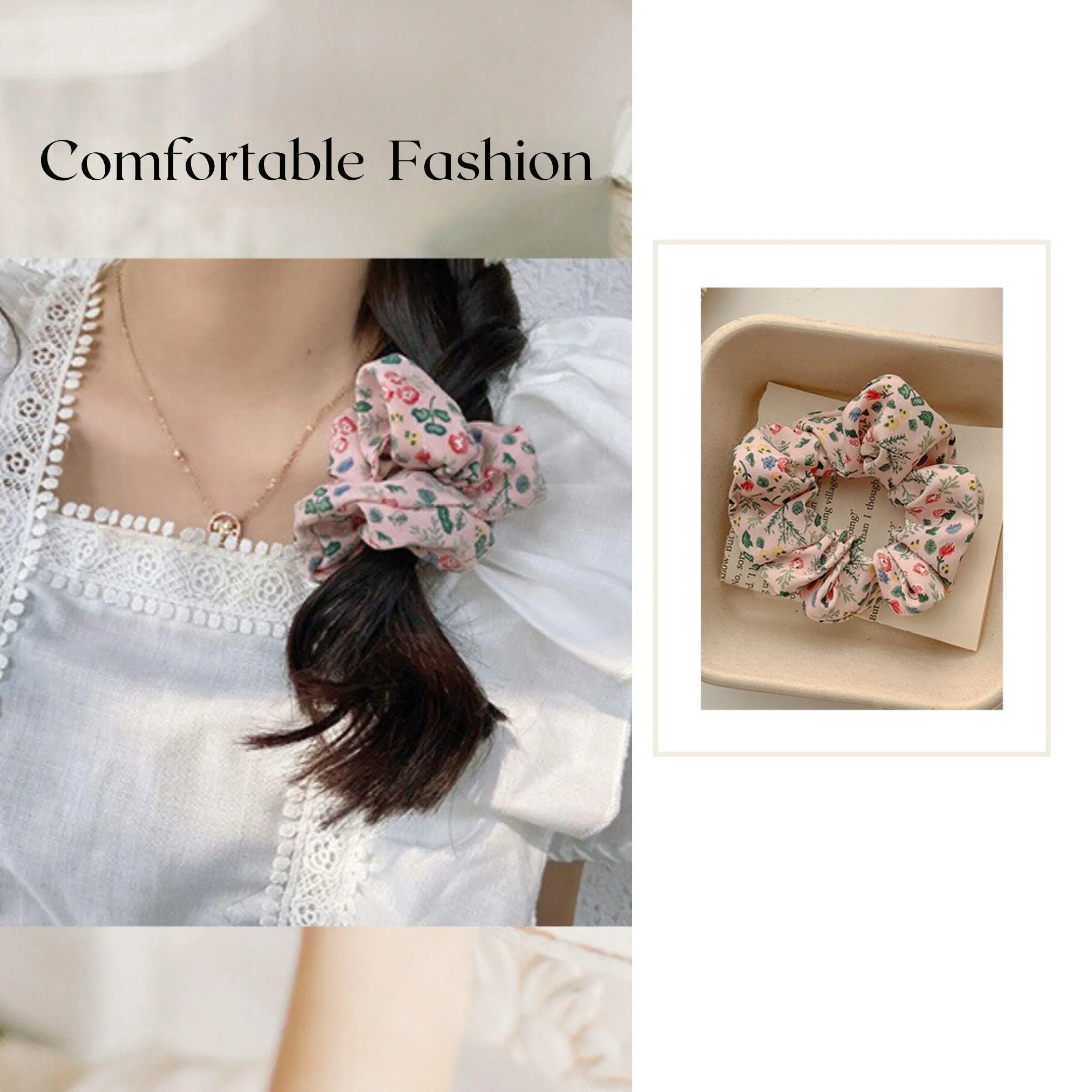 Shirley Chiffon Scrunchie