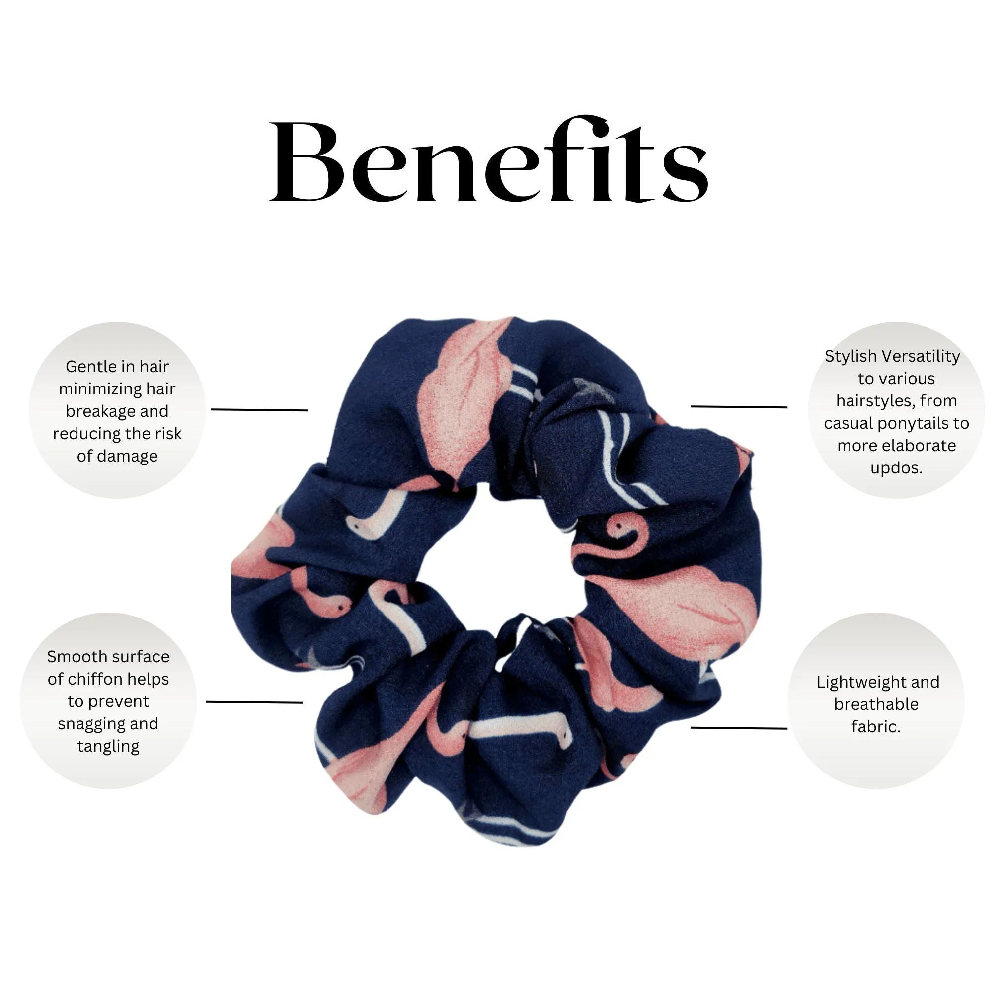 Shirley Chiffon Scrunchie
