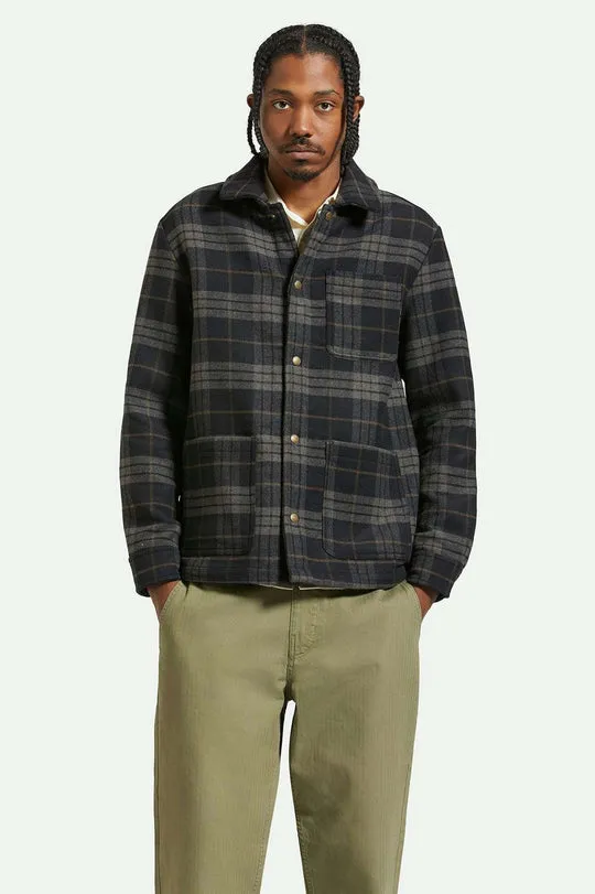 Shop Chore Coat| Black/Charcoal Plaid