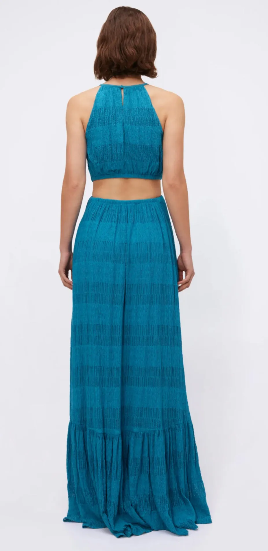 Simkhai Halter Dress- Bermuda
