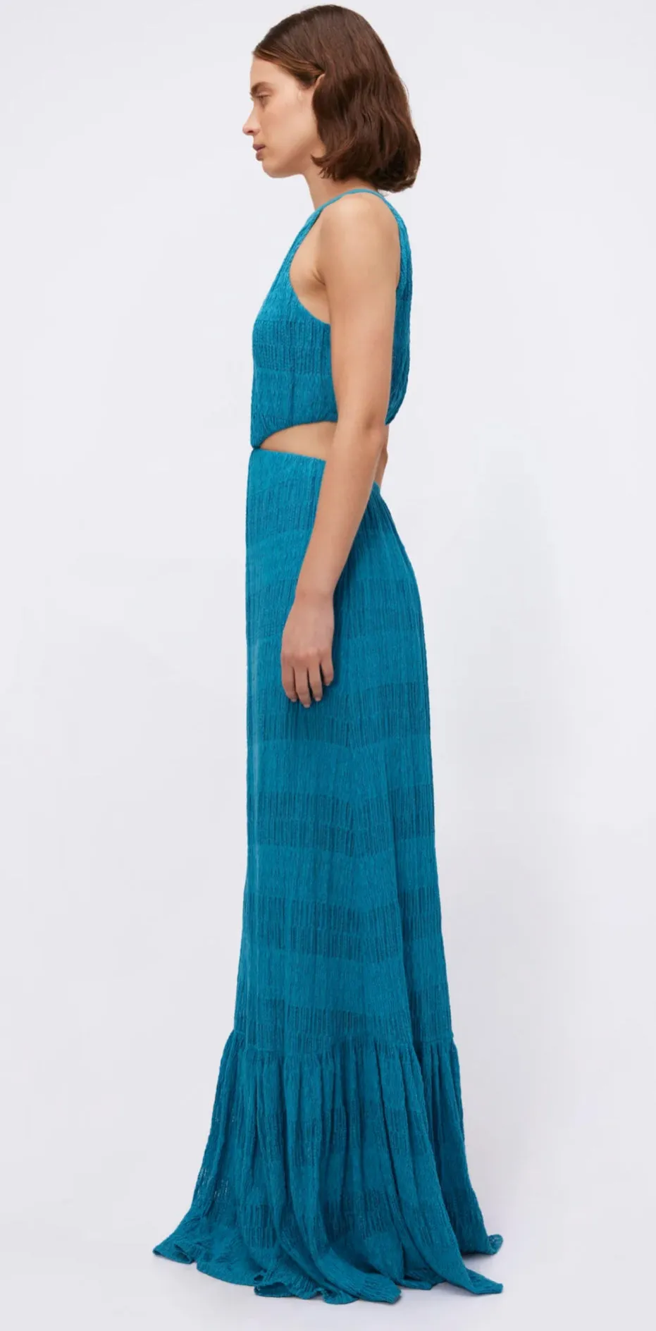 Simkhai Halter Dress- Bermuda