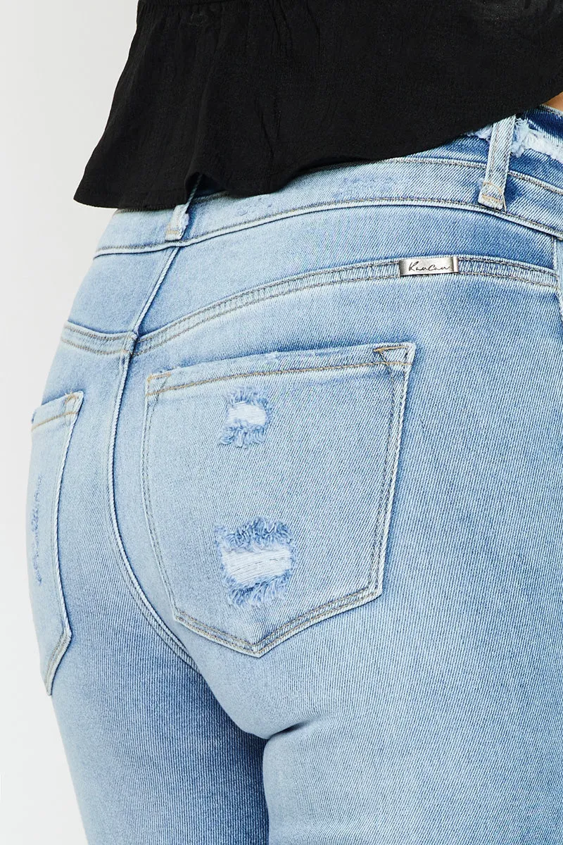 Simone Ultra High Rise Ankle Skinny Jeans - Curvy