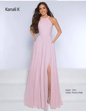 Size 16 Kanali K Pretty Pink 1921 Bridesmaid Dress