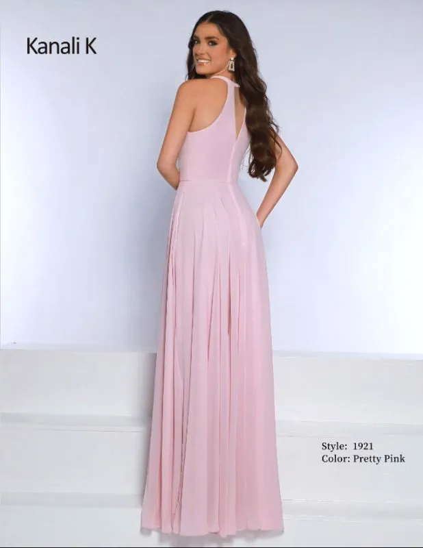 Size 16 Kanali K Pretty Pink 1921 Bridesmaid Dress