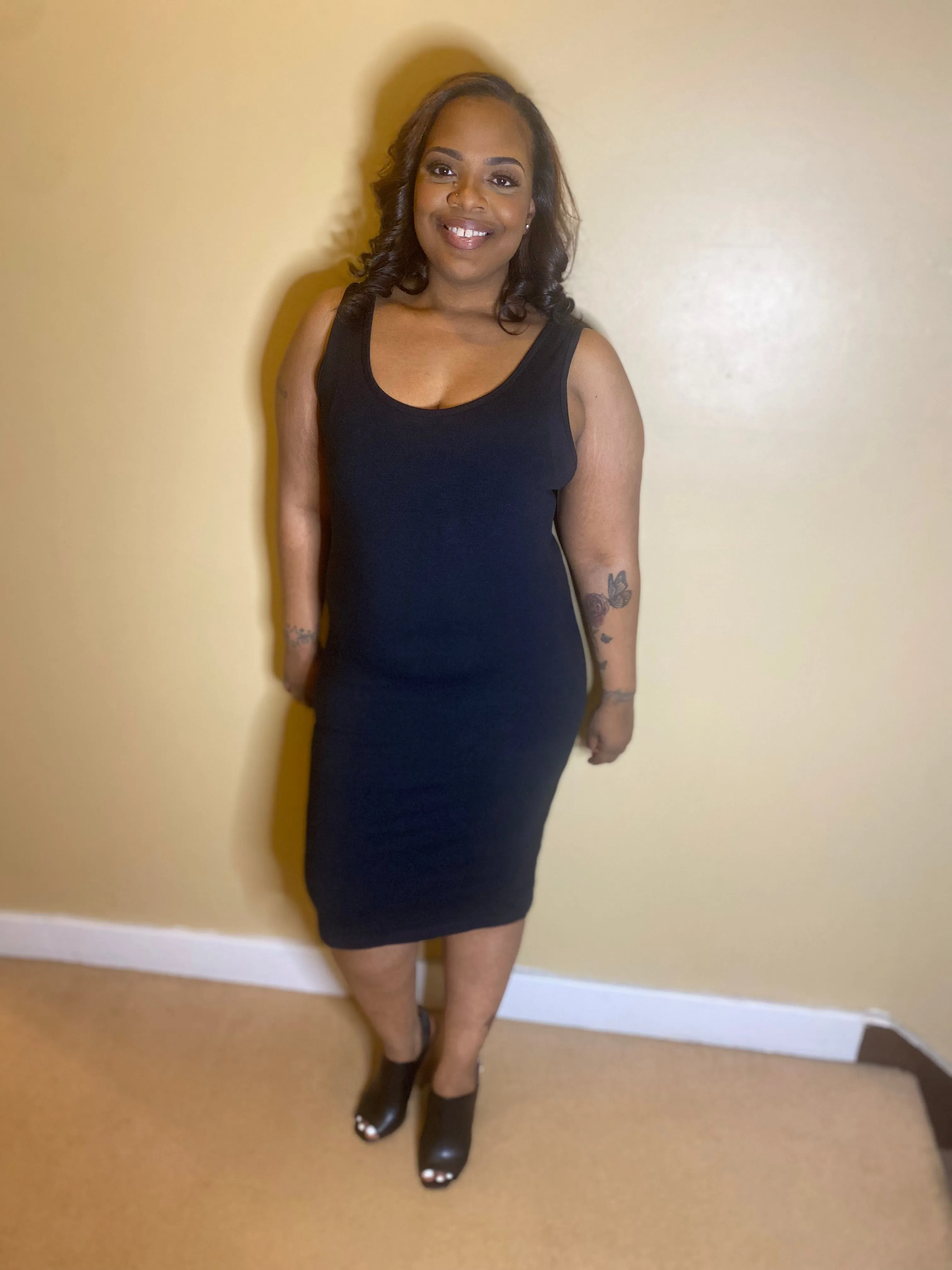 Slip Midi Dress