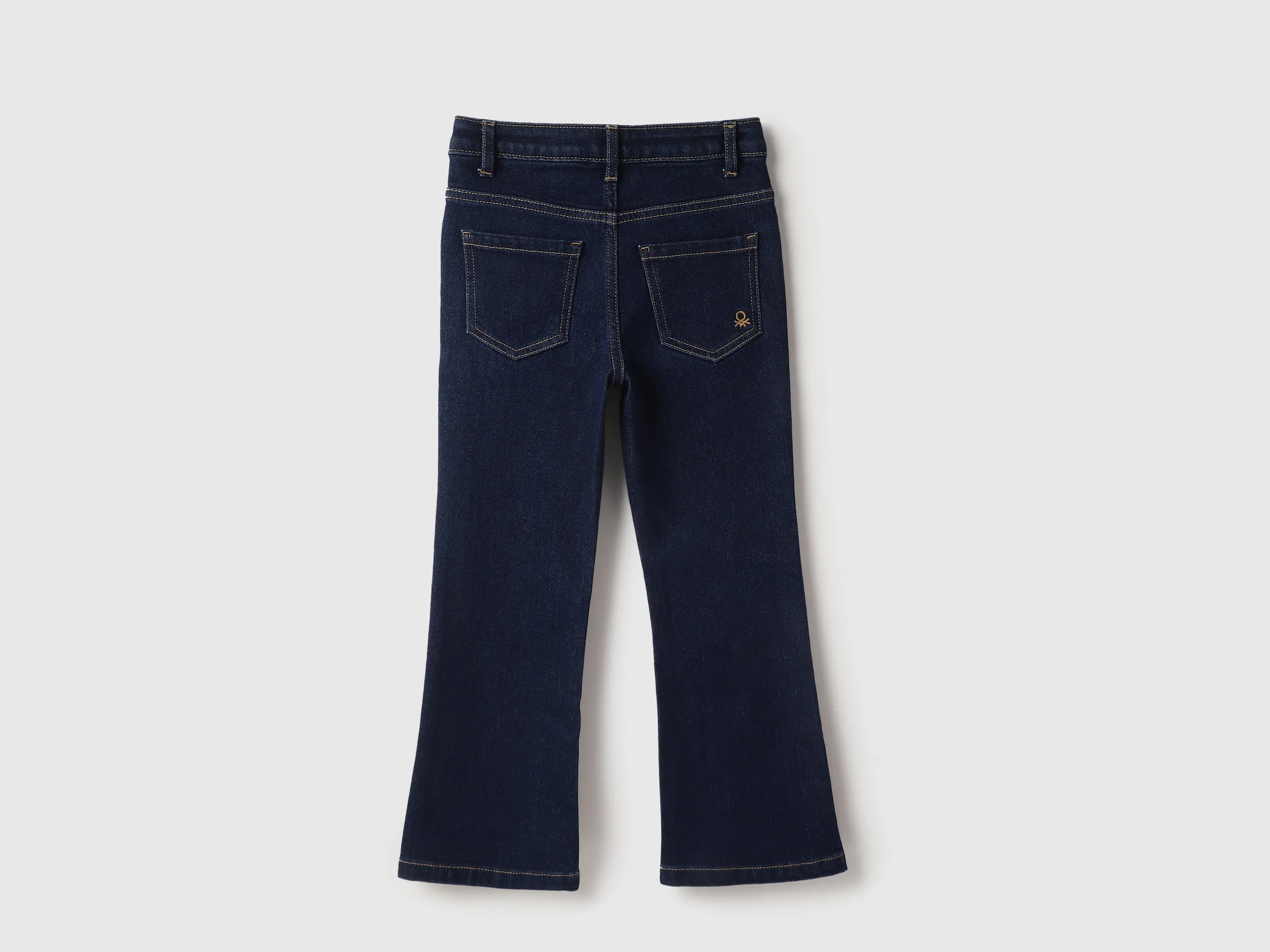 Solid Bootcut Fit Jeans