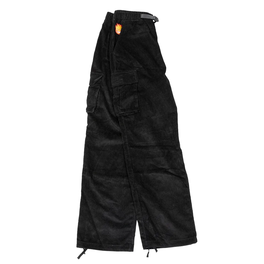 Spitfire -  Black Bighead Fill - XL- Corduroy Pants