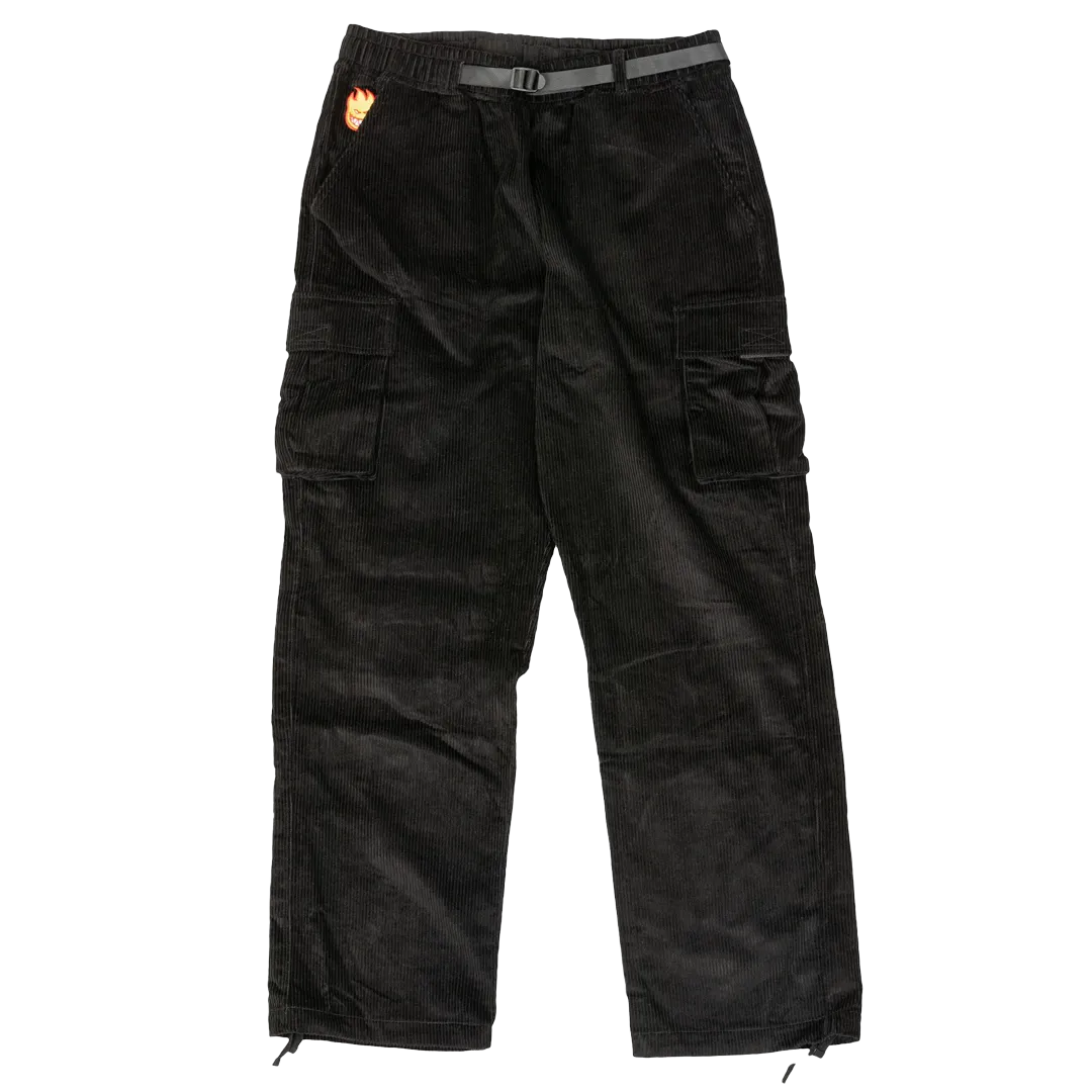 Spitfire -  Black Bighead Fill - XL- Corduroy Pants