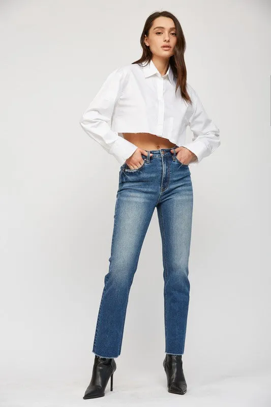St. Louis Super High Straight Denim