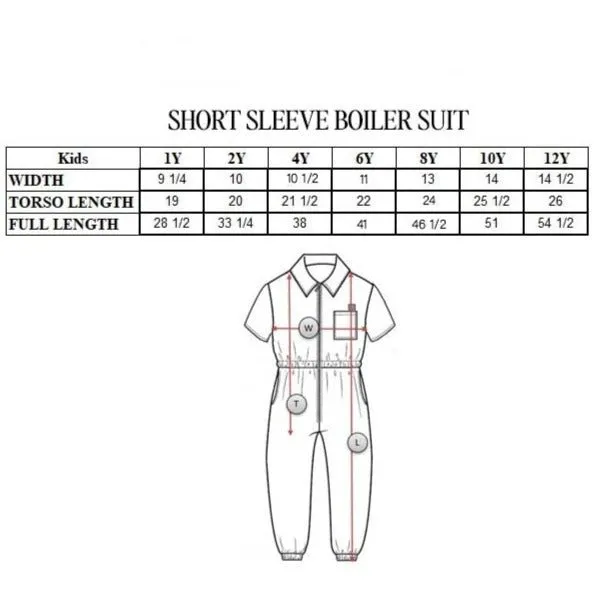 Strawberry Milk Boilersuit by Hugo Loves Tiki